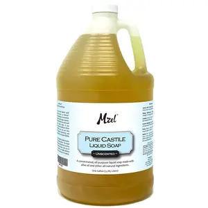 OEM Private Label 100% pur naturel organique 1 gallon de savon liquide de Castille