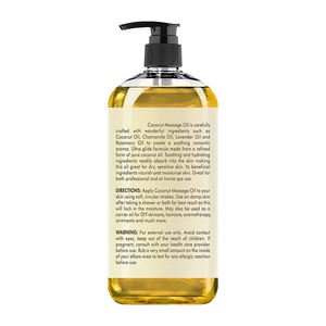 Huile de massage d'aromathérapie biologique, naturelle, 100% pure, qualité cosmétique, sauge commune, arbre à thé, cèdre, orange, modèle 159, origine CN/GUA - Product Image 6