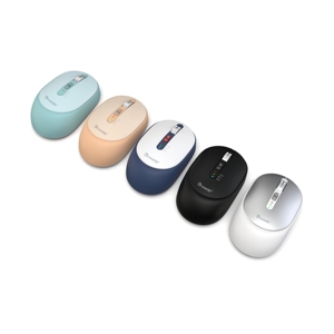 Mới Tư Nhân Di Động 5D 2.4G + Bt Loại C Sạc 1600 Dpi 500MAh Có Thể Sạc Lại Pin Mini Không Dây Chuột Quang Học Cho Máy Tính - Product Image 2