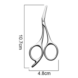 Groothandel Nieuwe Aankomst Beauty Nail Scissor Rvs Round Edge Wenkbrauw Trimmer Schaar - Product Image 4