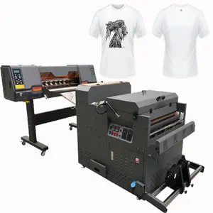 DTF impresora 60 cm เครื่องปั่นผงความร้อน UV DTF impresora PET ฟิล์มสำหรับเครื่องพิมพ์ DTF การพิมพ์แบบถ่ายโอนความร้อน