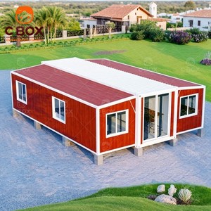 Cbox - Oficina Modular Prefabricada Moderna de 20 pies para Obras de Construcción, Alojamiento Temporal, Casa Contenedor Expandible para Jardín - Product Image 2