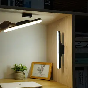 Armadio armadio protezione degli occhi lampada da scrivania lampada da tavolo a LED magnetica a sospensione lampada da notte per armadio dimmerabile continua a pagamento