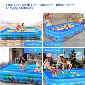 Grande <span class=keywords><strong>piscine</strong></span> gonflable en PVC <span class=keywords><strong>pour</strong></span> la vente en gros, <span class=keywords><strong>piscine</strong></span> familiale d'extérieur - Product Image 4