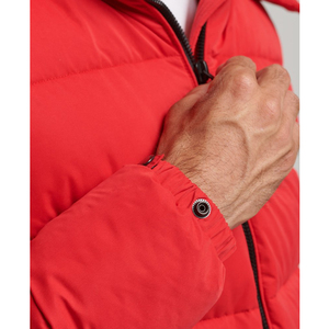 Chaqueta acolchada estilo burbuja con cuello levantado para hombre de alta calidad para invierno 100% estilo callejero de nailon para clima frío - Product Image 3