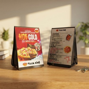 Caricatore Smart da Tavolo <span class=keywords><strong>AYA</strong></span> II con Menu e Cartellone Pubblicitario, Stazione di Ricarica Mobile per Ristoranti, Lounge, Caffè e Banconi - Product Image 1