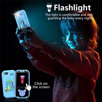 Cartoon Hd Camera Speelgoed 2.8-Inch Kids Baby Kid Smartphone Met Flip Camera Game Wekker Oplaadbare Cadeau Videocamera