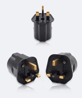 Adaptateur de prise EU vers UK 13A Adaptateur de voyage UK Angleterre Allemagne Prise EU Schuko vers prise UK Convertisseur