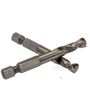 ATI-2025 DIN338 HSS M2 Fully Ground Hex Shank Stubby Twist <b>Drill</b> <b>Bit</b> Set <b>for</b> Stainless Steel 1/4 Hex Shank - Product Image 3