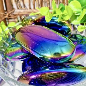 Pierre ovale polie en obsidienne noire naturelle pour la guérison spirituelle, la décoration intérieure et les cadeaux de fêtes – Vente en gros - Product Image 4