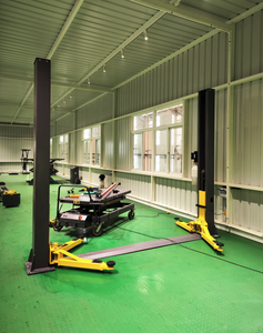 Elevador de Autos Electrohidráulico de Dos Postes, Capacidad de 4 Toneladas, Plataforma Elevadora con Altura de Elevación de 25-72.8 Pulgadas para Taller de Reparación XIANXING - Product Image 1