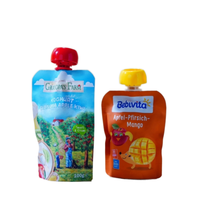 250 Ml 500ml Emballage en plastique Transparent Clair Liquide Eau Jus Boisson Pochettes Squeeze Bec Poche Avec Bec
