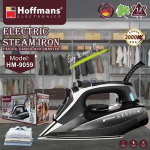 <span class=keywords><strong>Fer</strong></span> <span class=keywords><strong>à</strong></span> <span class=keywords><strong>repasser</strong></span> électrique professionnel Hoffmans 3000W avec grand réservoir d'eau et effet super lisse, best-seller en Afrique de l'Ouest - Product Image 2