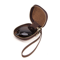 Étuis et sacs en cuir pliables pour lunettes de soleil et fournitures de papeterie CF1113 – Vente en gros