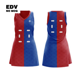 Netball Uniform Women's Fit Dress <b>for</b> Matches with Moisture-Wicking Feature - Product Image 2