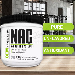 อาหารเสริมแบบผง N-acetyl Cysteine ผลิตจากโรงงานผลิตฉลากส่วนตัว - Product Image 2