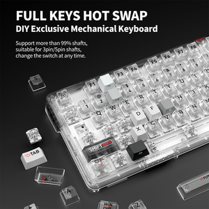 For ZT82 80% TLK Custom Plug&Play Programmable Private Mold Hotswap Wireless <b>USB</b> Gasket RGB Backlit Gaming <b>Keyboard</b> Wired <b>Usb</b> - Product Image 6