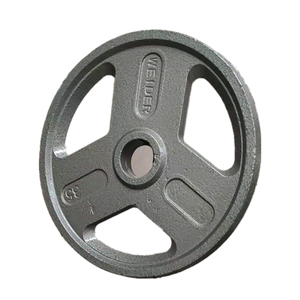 Plaque d'haltères de Fitness en fonte de qualité supérieure personnalisée professionnelle accepte le Logo personnalisé pour l'accessoire d'équipement de Fitness de musculation - Product Image 3