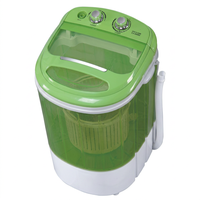 Lave-linge portable mini compact à cuve unique, lave-linge électrique pour les voyages, chaussettes, sous-vêtements