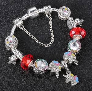 <span class=keywords><strong>Bracelet</strong></span> licorne pour enfants, bijoux charme, personnalisé, - Product Image 3