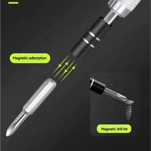 طقم مفكات متعدد الوظائف 32 في 1، مفك صغير متعدد الاستخدامات مع رؤوس توركس وفيليبس ومغناطيسية، أداة إصلاح محمولة - Product Image 4