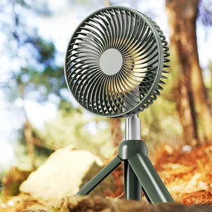 IMYCOO Cheap Wholesale Rechargeable Usb Rotatable Camping Fan Battery Powered Outdoor Tripod Camping Tent Fans