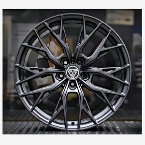 XINLAI Deep Concave20 21 pouces monobloc brossé jantes de voiture noires 5X114.3 22x10 17x12 17x14 roues forgées roues de voiture de course pour Benz - Product Image 1