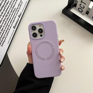 Funda de cuero completa de cuero de diseño protector duradero Premium para iPhone 16 Pro Max Funda de teléfono de lujo ajustada con magnético - Product Image 3