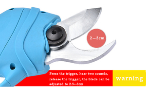 Ferramenta poda de árvores elétrica azul deslizável, escudo de mão para jardim, venda quente, 2023 - Product Image 2