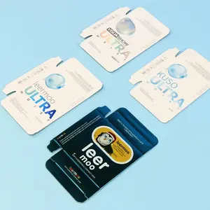 Lalens Wholesale Contact Lenses Packaging Box Eye Contact Lenses Case Complete Box Set Custom Logo Cardboard Paper Cases