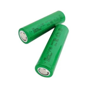 OEM 18650电池锂离子18650电池2500mAh 3.7V 20A电动工具可充电锂离子电池