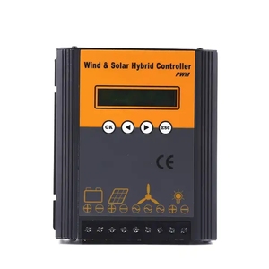 Contrôleur de charge hybride éolien-solaire 1200W (énergie photovoltaïque) + 2000W (énergie éolienne), 48V avec contrôleur PWM RS485 pour système de surveillance - Product Image 2