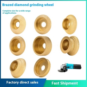 Đĩa mài kim cương hàn cho máy mài góc, dùng cho gạch men, đá cẩm thạch, tạo cạnh vát, cắt tỉa, đánh bóng, tạo rãnh, làm sạch cạnh, chất liệu nhựa - Product Image 2