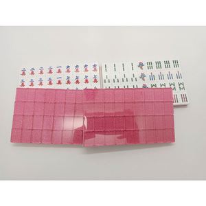 Customized Personalized Durable Lightweight Crystal Acrylic <b>Mahjong</b> Tiles 166pcs 30mm Mini Travel American <b>Mahjong</b> <b>Set</b> Custom - Product Image 3