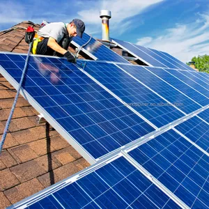 离网太阳能电池板700瓦10000瓦太阳能系统5KW 10 KW 12KW太阳能家庭太阳能系统完成