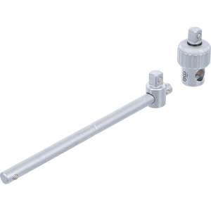 Adaptador de enchufe BGS con función de trinquete con mango deslizante de 12,5mm (1/2 ") - Product Image 2