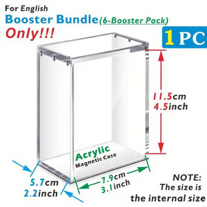 Caja acrílica de edición especial para artículos de juego Etb <span class=keywords><strong>Find</strong></span> Me. Encuentra el precio más barato, incluyendo costos de envío a EE. UU. Cajas acrílicas de 5 mm. - Product Image 5