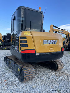 Sany Sy60c Mini pelle hydraulique sur chenilles de 6 tonnes utilisée 95% nouvelle pompe de boîte de vitesses de moteur de haute qualité PLC Original pour rapport vidéo - Product Image 6