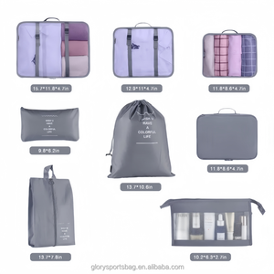 Cubos de Embalaje Expandibles Personalizables para Viaje, Juego de 8 Cubos de Viaje Plegables, Organizador de <span class=keywords><strong>Maletas</strong></span>, Bolsa de Almacenamiento de Equipaje Ligera - Product Image 5