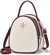 Petit <span class=keywords><strong>sac</strong></span> <span class=keywords><strong>à</strong></span> bandoulière en PU <span class=keywords><strong>à</strong></span> la mode pour femmes avec fermeture <span class=keywords><strong>à</strong></span> glissière Messenger Purse Handbag - Product Image 6