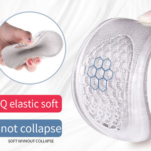 Semelles en silicone en forme de U demi-taille talon coussinet en <span class=keywords><strong>gel</strong></span> transparent pour le confort médical - Product Image 4