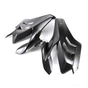 Kit de carénage en fibre de carbone sèche Ducati V4 Panigale V4, modèle Hongyuan, noir, pour Ducati V4/V4S/V4R - Product Image 6