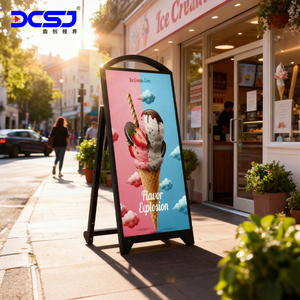 32/43/55 Inch Movable Outdoor Touch Portable With Wheels Display Advertising Charging <strong>Digital</strong> <strong>Signage</strong> High Brightness <strong>Monitors</strong> - Product Image 2