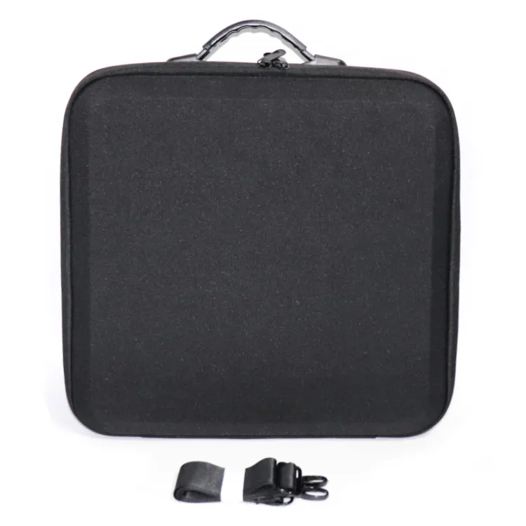 In Stock Black Portable Large Travel EVA Hard Carry Case Storage 7-8 M EV Charger Electric Car Charging Cable Bag