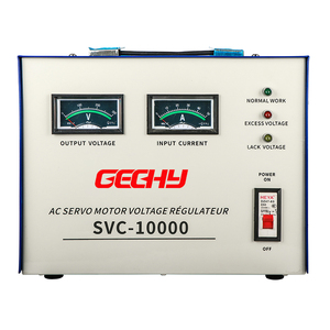 SVC 8K10KVAサーボ銅コイル10000ワット単相220VAC自動電圧レギュレータースタビライザー<span class=keywords><strong>AVR</strong></span> - Product Image 2