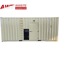Générateur Dynamo Diesel grande puissance 750KW générateur électrique Gensest 220V avec Type silencieux ATS pour cadre ouvert de fréquence 50/60Hz"