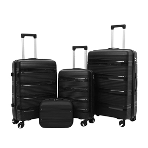 RTS Bulk Mixed Order Micro-standard Explosion-proof PP Luggage 3-piece <b>Suitcase</b> PP Large Luggage Box Duffel Bag Set - Product Image 1