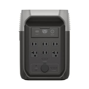 Station d'alimentation portable Delta 3 1500W 1800W 1536Wh avec batterie Lifepo4 1024Wh UPS pour le camping en plein air - Interface USB et fonction de charge - Product Image 2