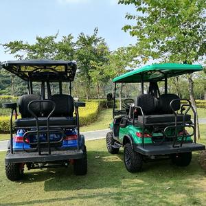 Precio de fábrica Freno de disco de 4 ruedas Carro de <span class=keywords><strong>golf</strong></span> todoterreno Carrito de <span class=keywords><strong>golf</strong></span> elevado eléctrico Pantalla de <span class=keywords><strong>10</strong></span> pulgadas Carro de <span class=keywords><strong>golf</strong></span> eléctrico para 4 pasajeros - Product Image 3