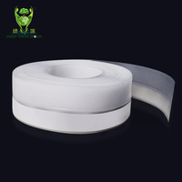 Bande d'étanchéité en silicone autocollante multifonctionnelle pour fenêtres et portes, bande d'étanchéité inférieure